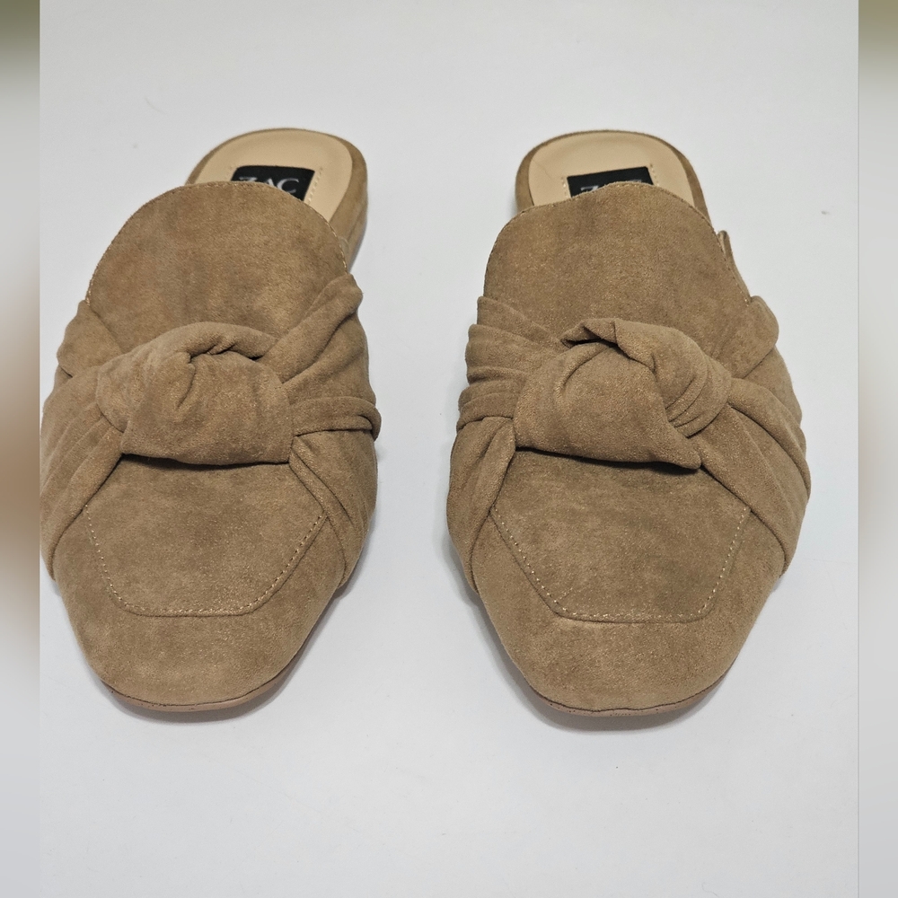 ZAC Zac POSEN Tan Mules - Picture 5 of 11